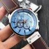Чоловічий годинник Curren 8291 Silver-Blue фото 5