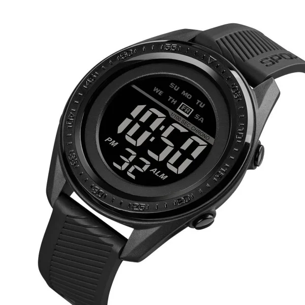 Мужские часы Skmei 1638BKBK Black-Black фото 3