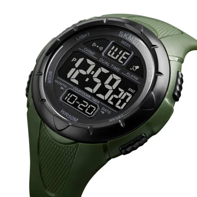Чоловічий годинник Skmei 1656GN Green