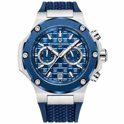 Pagani Design PD-YS032 Silver-Blue-Blue Rubber