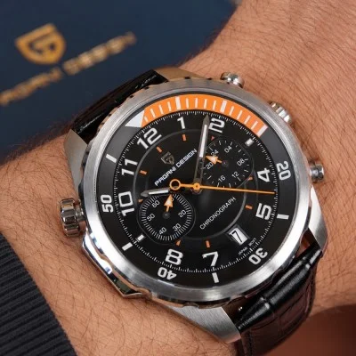 Мужские часы Pagani Design PD-1811 Black-Silver