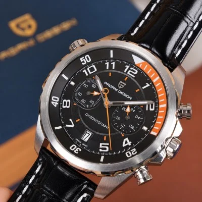 Мужские часы Pagani Design PD-1811 Black-Silver