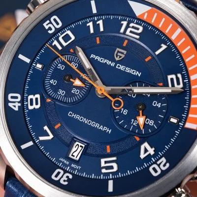 Мужские часы Pagani Design PD-1811 Blue-Silver
