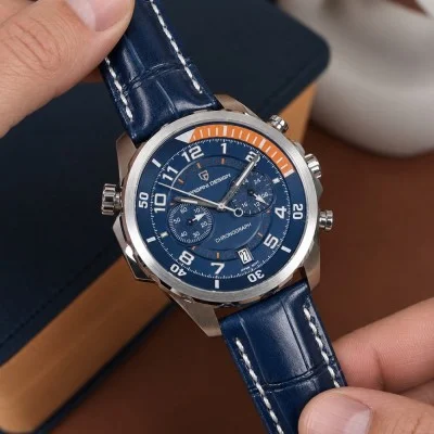 Мужские часы Pagani Design PD-1811 Blue-Silver