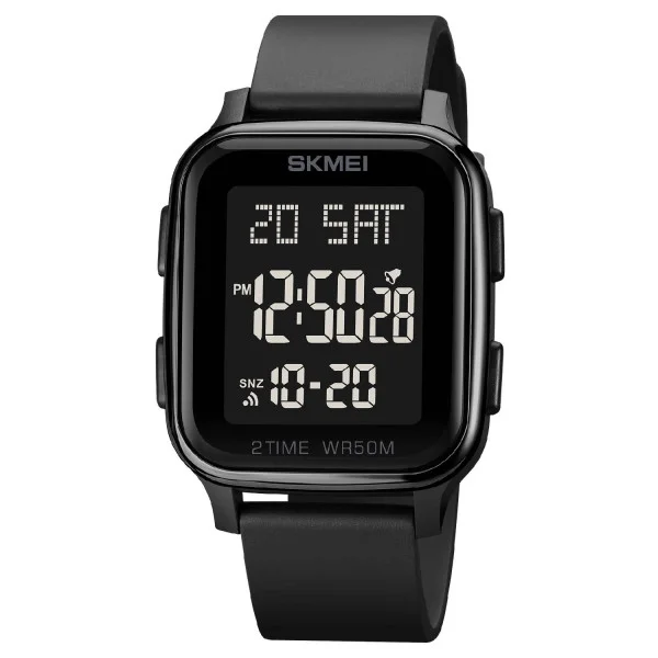 Наручний годинник Skmei 1858BK Black фото 1