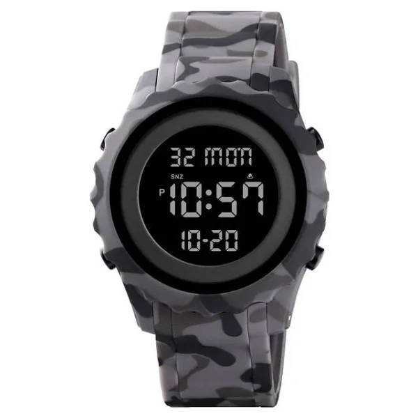 Мужские часы Skmei 1631CMGY Camo Grey фото 1