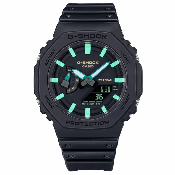 Чоловічий годинник Casio G-SHOCK GA-2100RC-1A фото 1