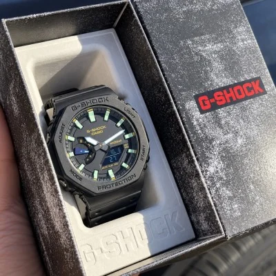 Мужские часы Casio G-SHOCK GA-2100RC-1A