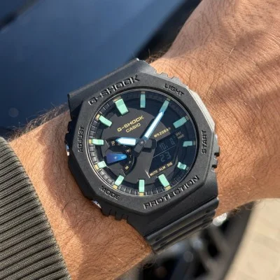 Мужские часы Casio G-SHOCK GA-2100RC-1A