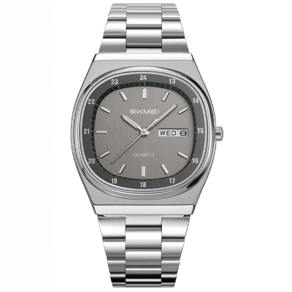 Чоловічий годинник Skmei 2630SITN Silver-titanium фото 1