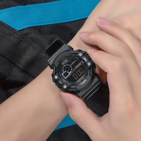 Мужские часы Skmei 1778BKBK Black-Black фото 4