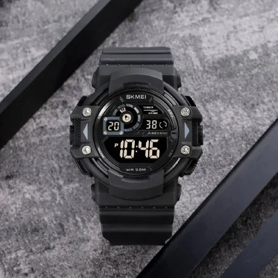 Чоловічий годинник Skmei 1778BKBK Black-Black