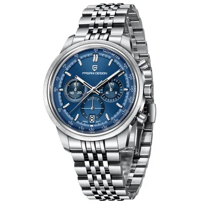 Мужские часы Pagani Design PD-1827 Silver-Blue