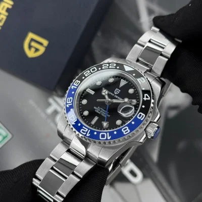 Мужские часы Pagani Design PD-1662 Silver-Blue-Black