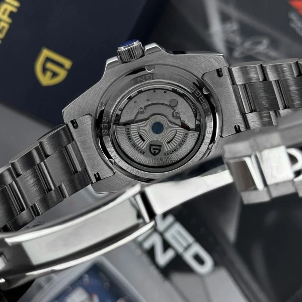 Мужские часы Pagani Design PD-1662 Silver-Blue-Black фото 8