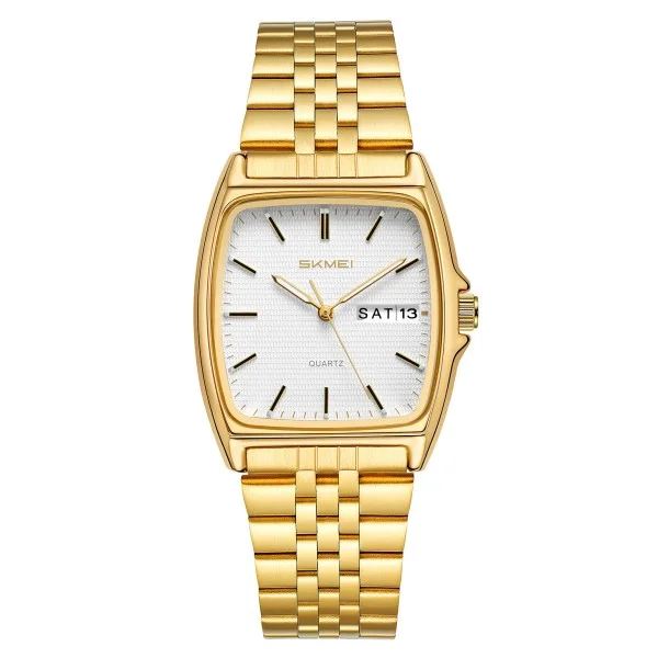 Жіночий годинник Skmei 2628GDWT Gold-White фото 1