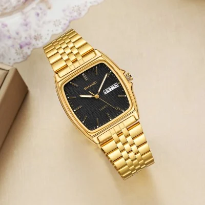 Женские часы Skmei 2628GDBK Gold-Black