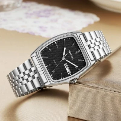 Женские часы Skmei 2628SIBK Silver-Black
