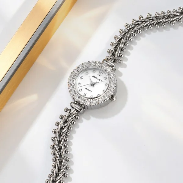 Жіночий годинник Skmei 2729SI Silver фото 4