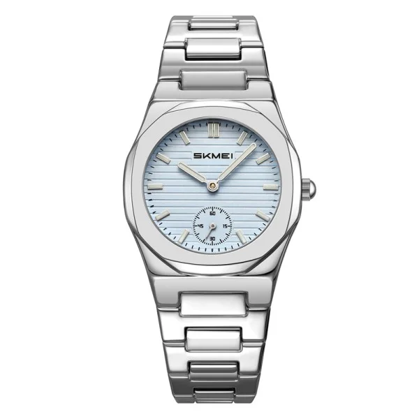 Жіночий годинник Skmei 2681SIBU Silver-Light Blue фото 1