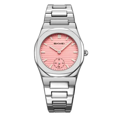 Жіночий годинник Skmei 2681SIPK Silver-Pink
