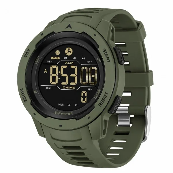 Мужские часы Sanda 2145 Green фото 1