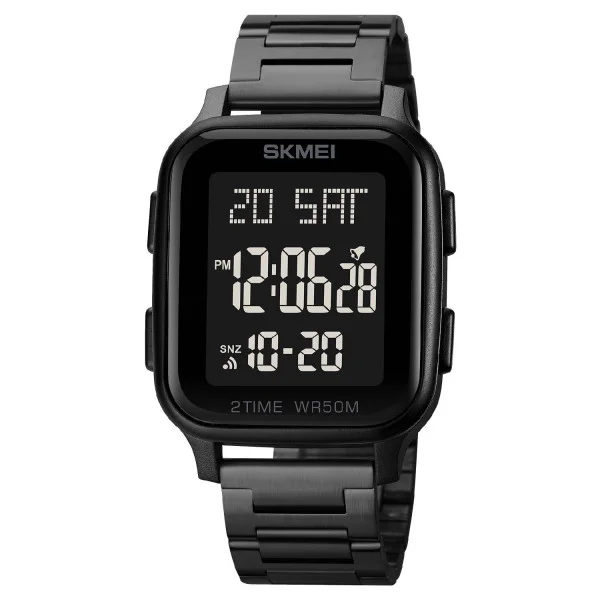 Наручний годинник Skmei 1859BK Black фото 1