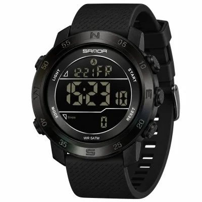 Sanda 2213 Silicone All Black