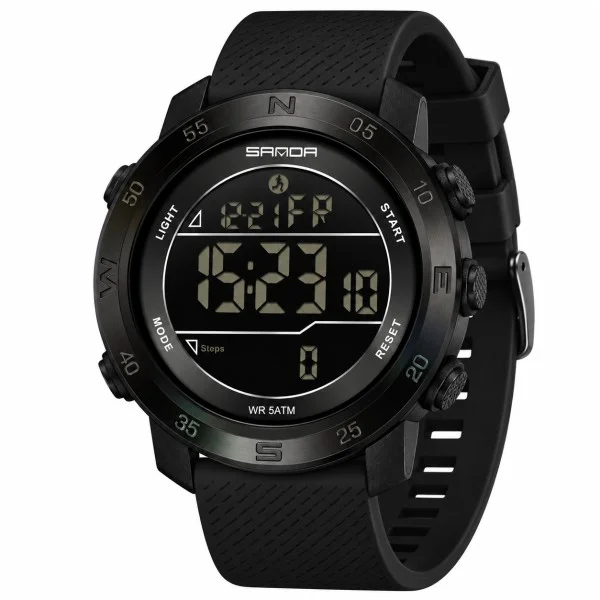 Sanda 2213 Silicone All Black фото 1