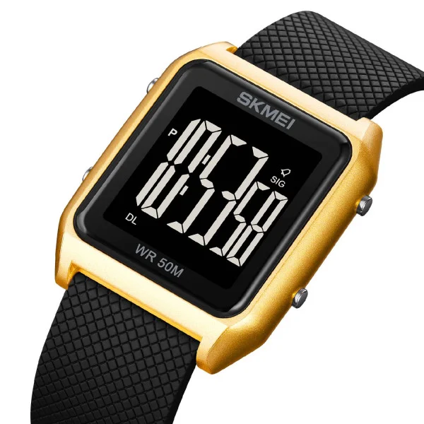 Наручний годинник Skmei 1866GDBK Gold-Black фото 3