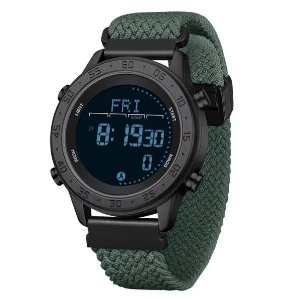 Мужские часы Sanda 2218 Nylon Black-Green фото 1
