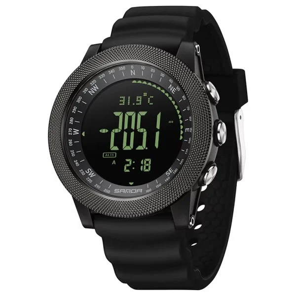 Sanda 6369 Silicone All Black фото 1