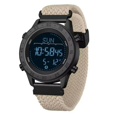 Sanda 2218 Nylon Black-Khaki