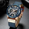 Мужские часы Curren 8329 Blue-Gold фото 9