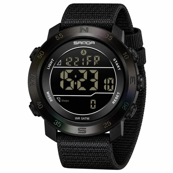 Sanda 2213 Nylon All Black фото 1