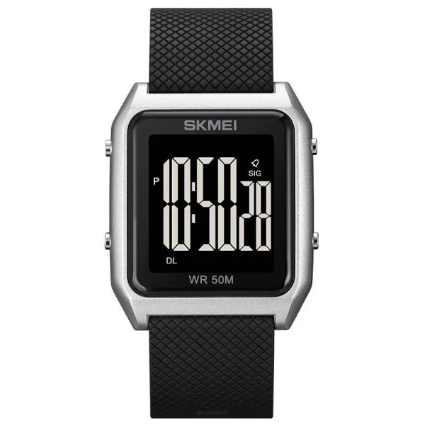 Наручний годинник Skmei 1866SIBK Silver-Black фото 1