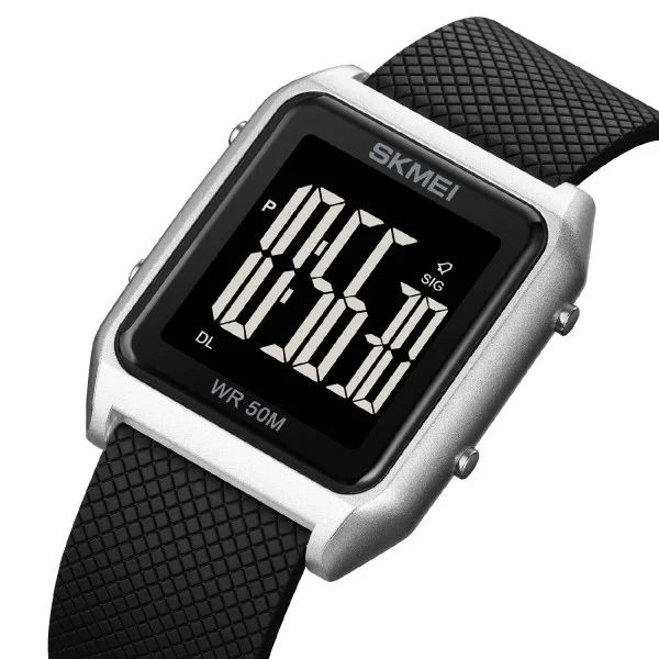 Наручные часы Skmei 1866SIBK Silver-Black фото 3