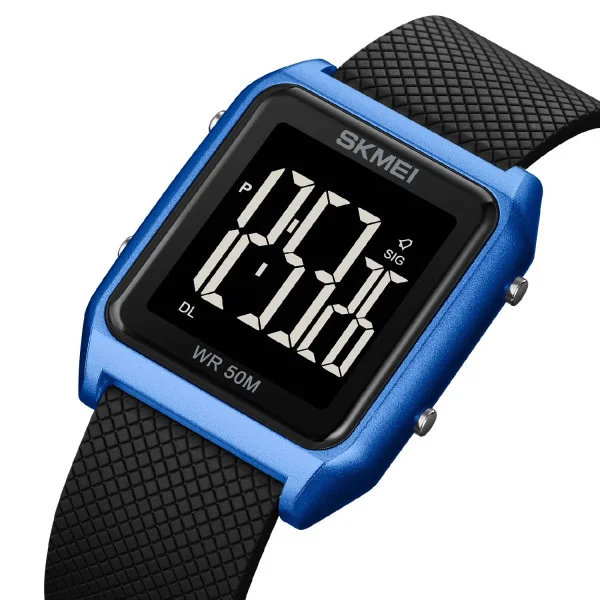 Наручний годинник Skmei 1866BUBK Blue-Black фото 3
