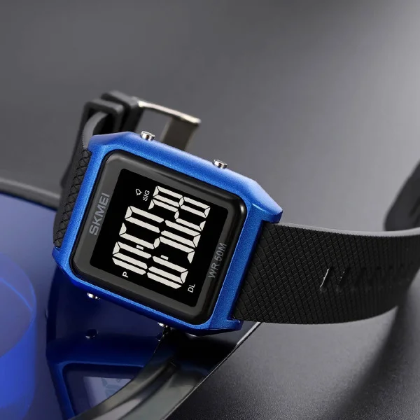 Наручний годинник Skmei 1866BUBK Blue-Black фото 5