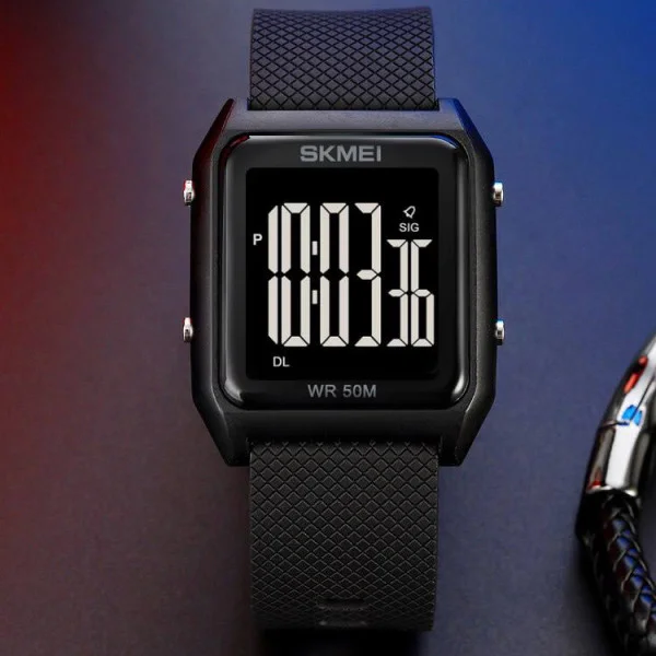 Чоловічий годинник Skmei 1866BKBK Black-Black фото 3