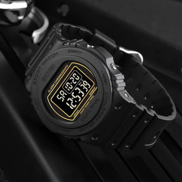 Чоловічий годинник Skmei 1776BKBK Black-Black фото 5