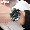 Чоловічий годинник Skmei 1850SIGN Silver-Green фото 4