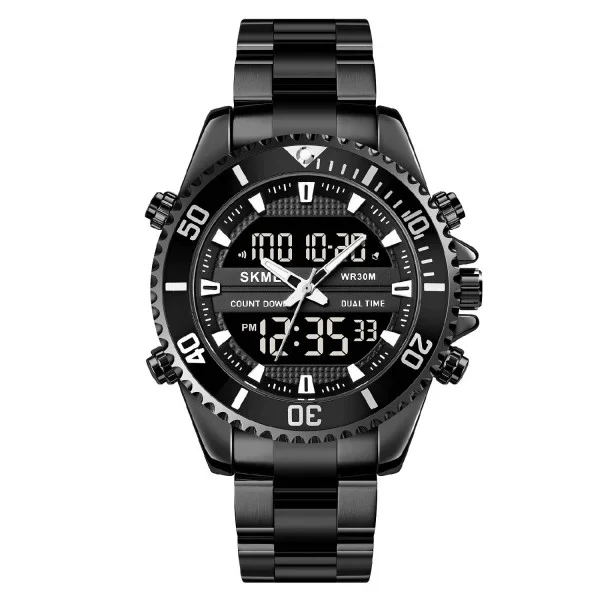 Чоловічий годинник Skmei 1850BKBK Black-Black фото 1