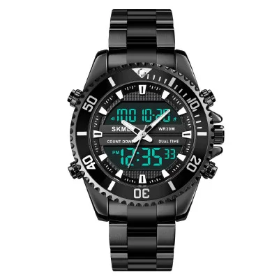 Чоловічий годинник Skmei 1850BKBK Black-Black