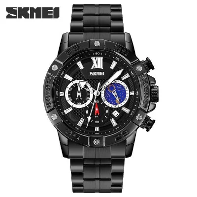 Чоловічий годинник Skmei 9235BKBK Black-Black