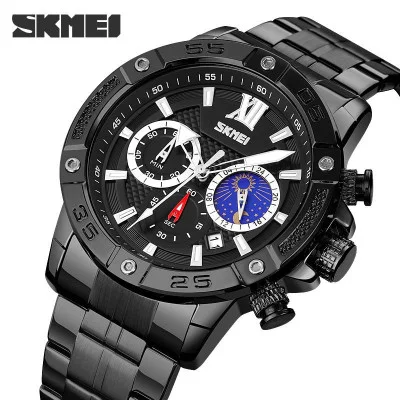 Чоловічий годинник Skmei 9235BKBK Black-Black