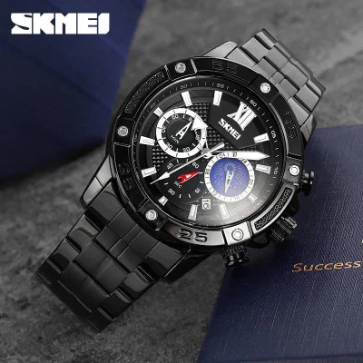 Чоловічий годинник Skmei 9235BKBK Black-Black