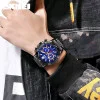 Чоловічий годинник Skmei 9235BKBU Black-Blue фото 4