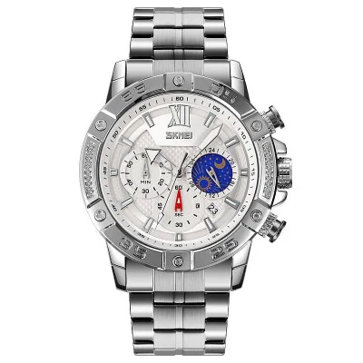 Чоловічий годинник Skmei 9235SISI Silver-Silver