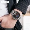 Чоловічий годинник Skmei 9250SIBK Silver-Black фото 4